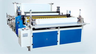 Semi-automatic toilet paper making machine